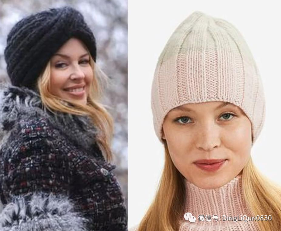 2021秋款毛线帽,2023年新款秋季针织帽造型