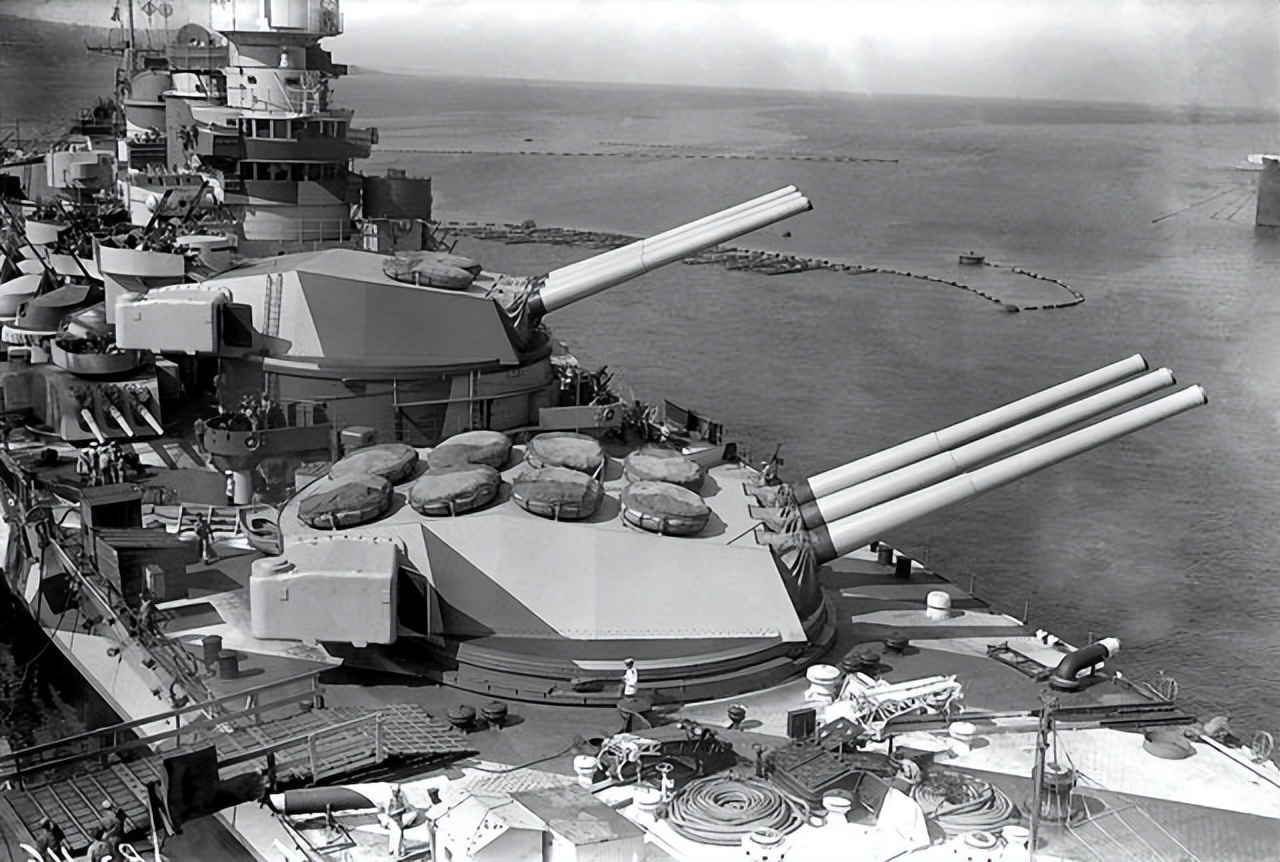 意大利维内托级战列舰舰炮,维内托级战列舰设计图