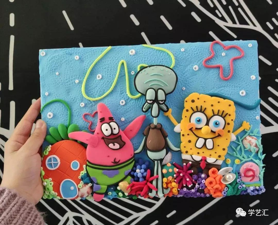 粘土手工让人想不到的超级作品,粘土手工100种简单合集