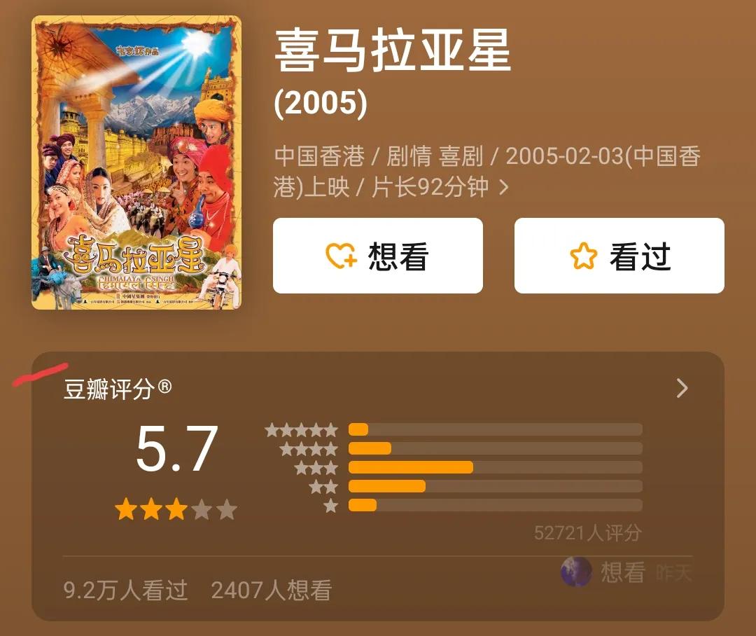 喜马拉亚星：郑中基+刘青云+吴镇宇的喜剧猎奇贺岁电影