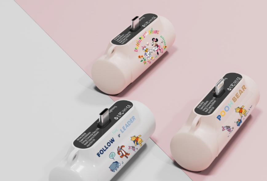 迪士尼胶囊充电宝,iphone快充迪士尼