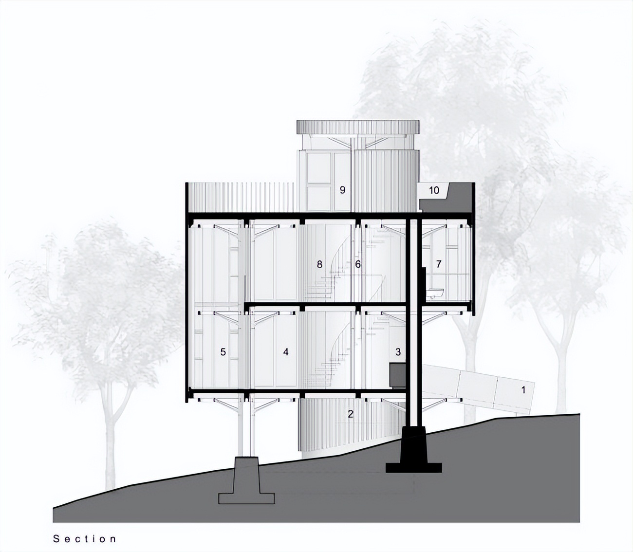 南非树屋装修效果图,南非树屋民宿
