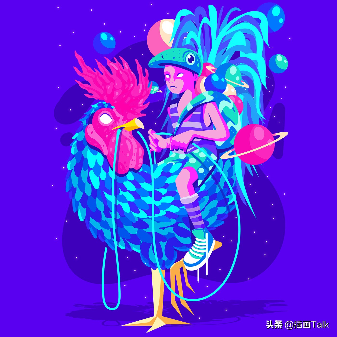 巴西插画师美式漫威,巴西插画师raysafontana