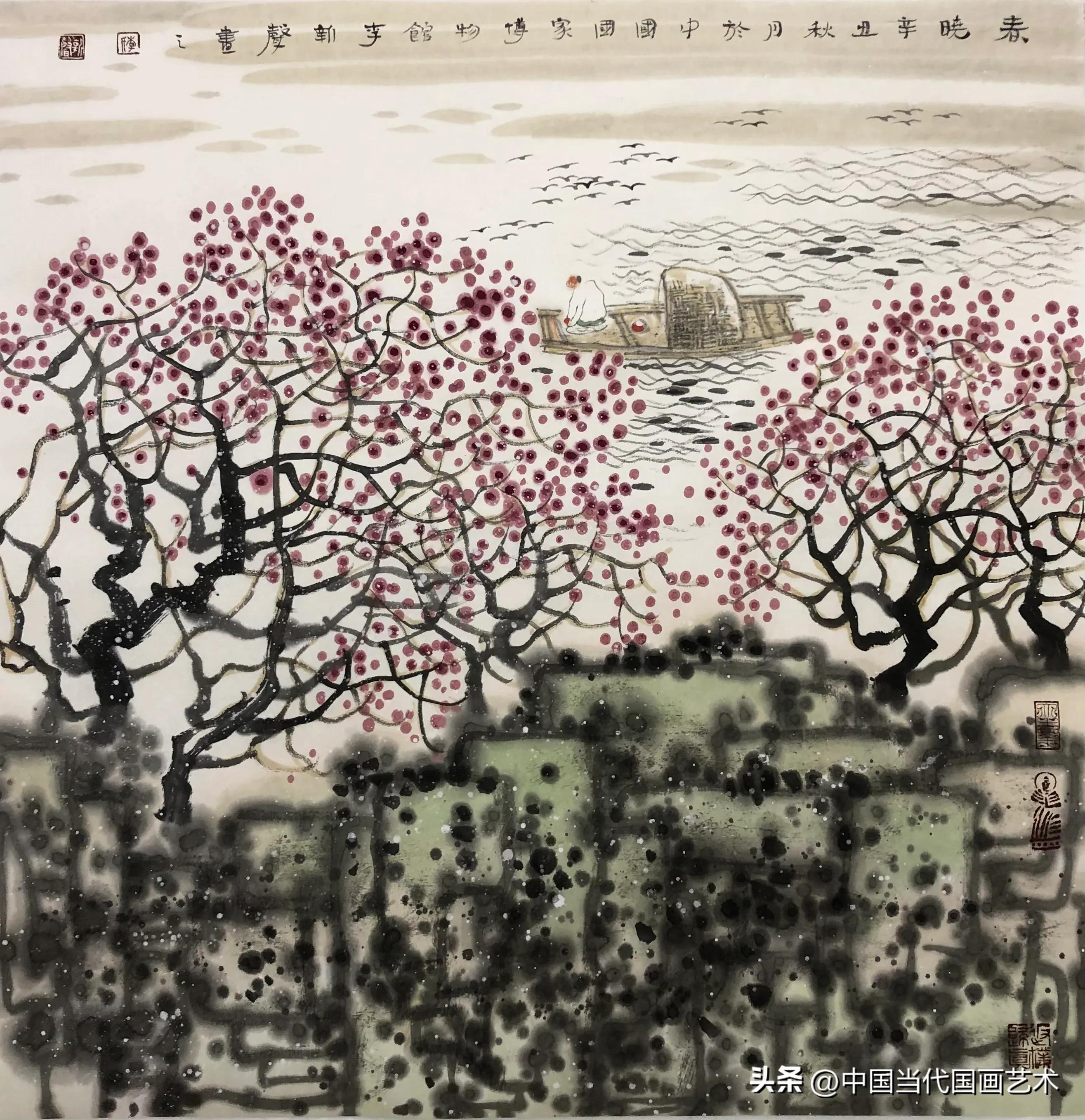 诗情画意经典诗配画竖版,诗情画意赏析中国历代诗画佳作