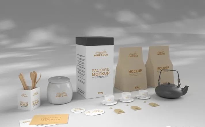 ps样机茶叶包装盒免费,免费素材茶叶包装盒展示样机