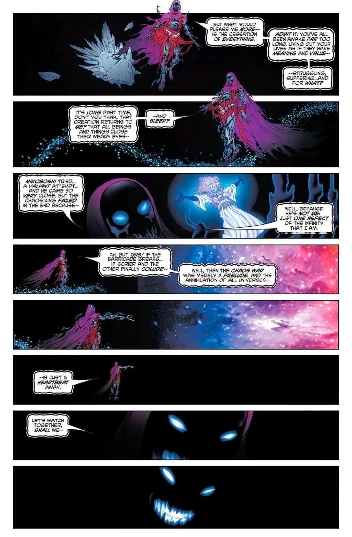 漫威抽象实体湮灭,漫威主宇宙灭亡