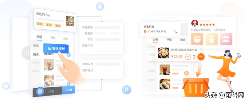 搭建外卖平台小程序,外卖红包小程序搭建教程