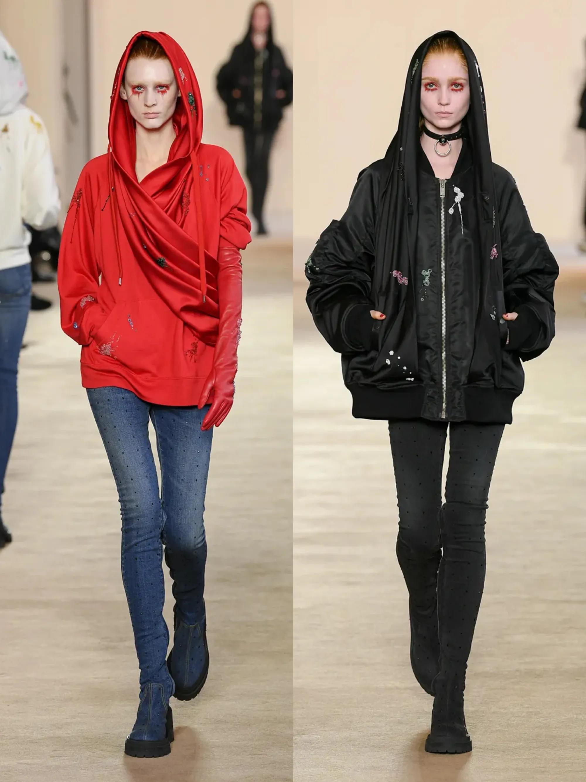 undercover2023秋冬秀场细节,undercover2017新款服装