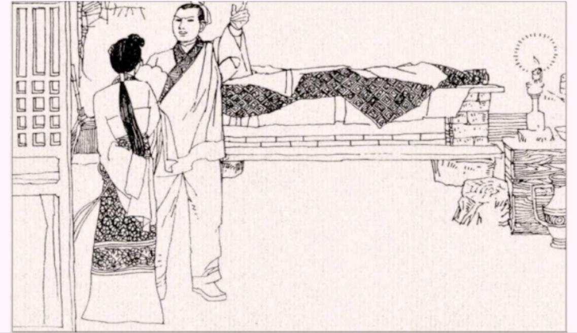 民间故事：女子贪淫好吃懒做，丈夫找到深山草庐，高人：抬猪笼来