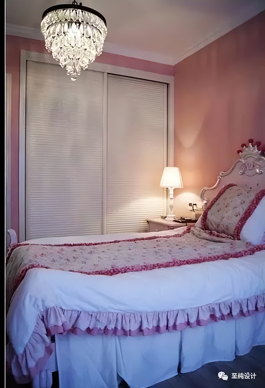 给宝宝住一个公主房,提前给宝宝准备的公主房