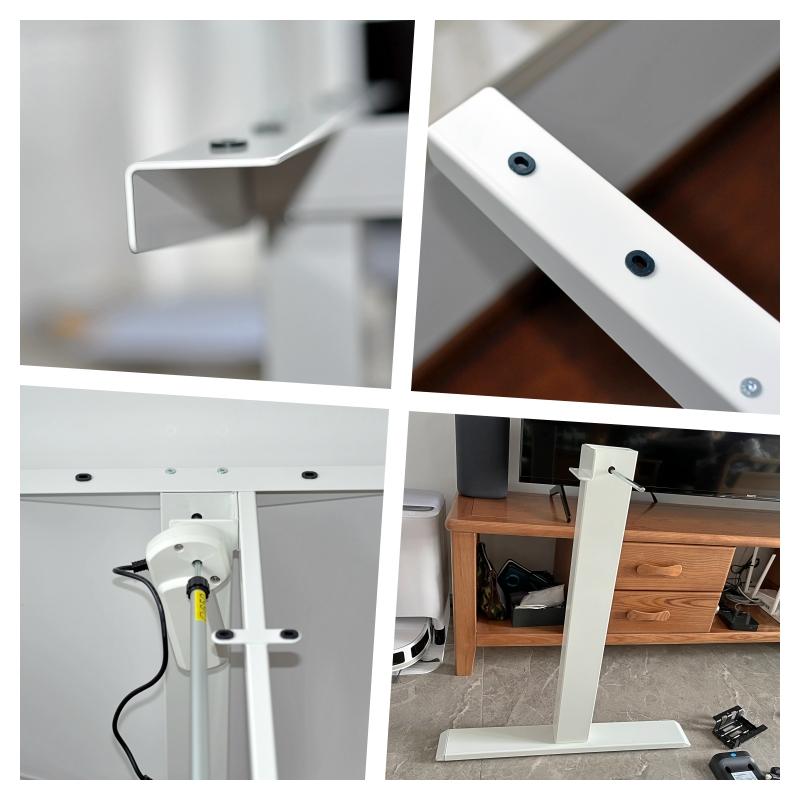 升降桌办公室改造,升降办公椅加装小桌板