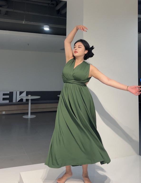 170斤超大号模特,大码模特180斤却没有赘肉