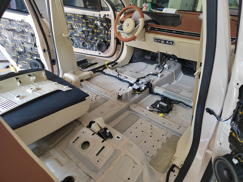 成都欧拉好猫隔音改装后测试,广州欧拉好猫隔音