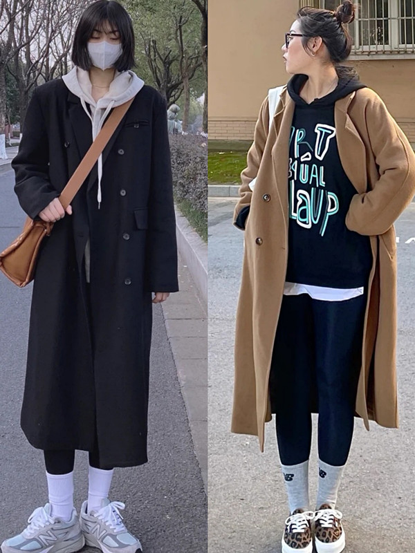 冬季裤穿搭街拍,喇叭牛仔裤怎么穿搭街拍