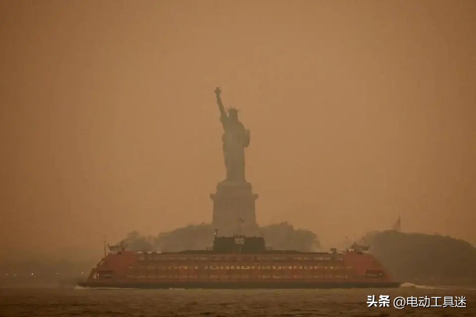 加拿大山火烟雾最新消息,加拿大山火浓烟吹到美国事件