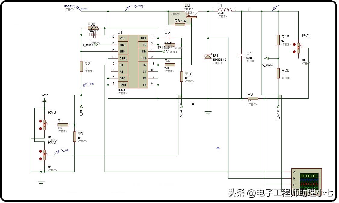 tl494各脚功能原理图解析,TL494引脚功能及参数