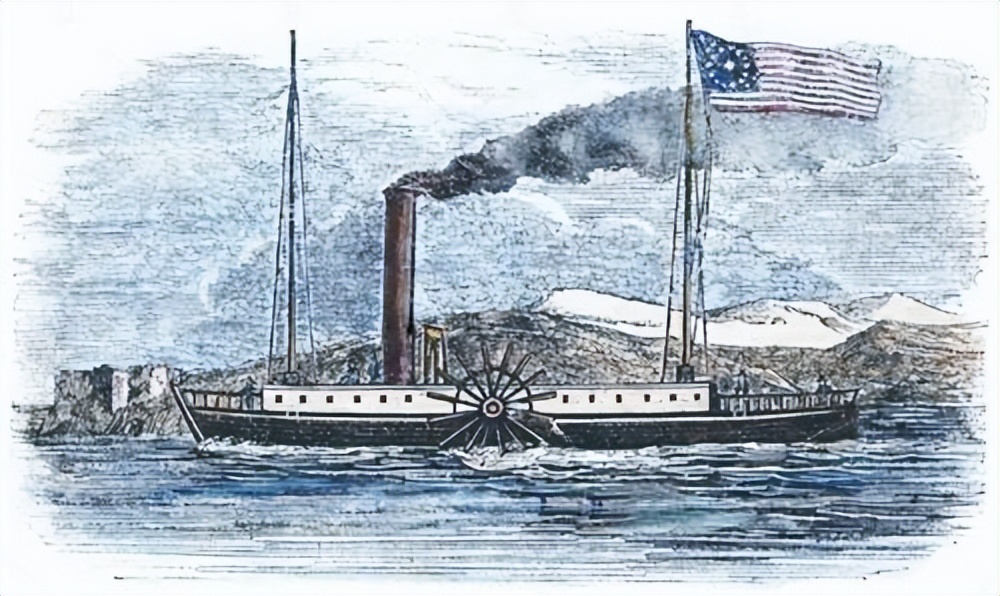 富尔顿与汽船的故事,富尔顿发明汽船时间