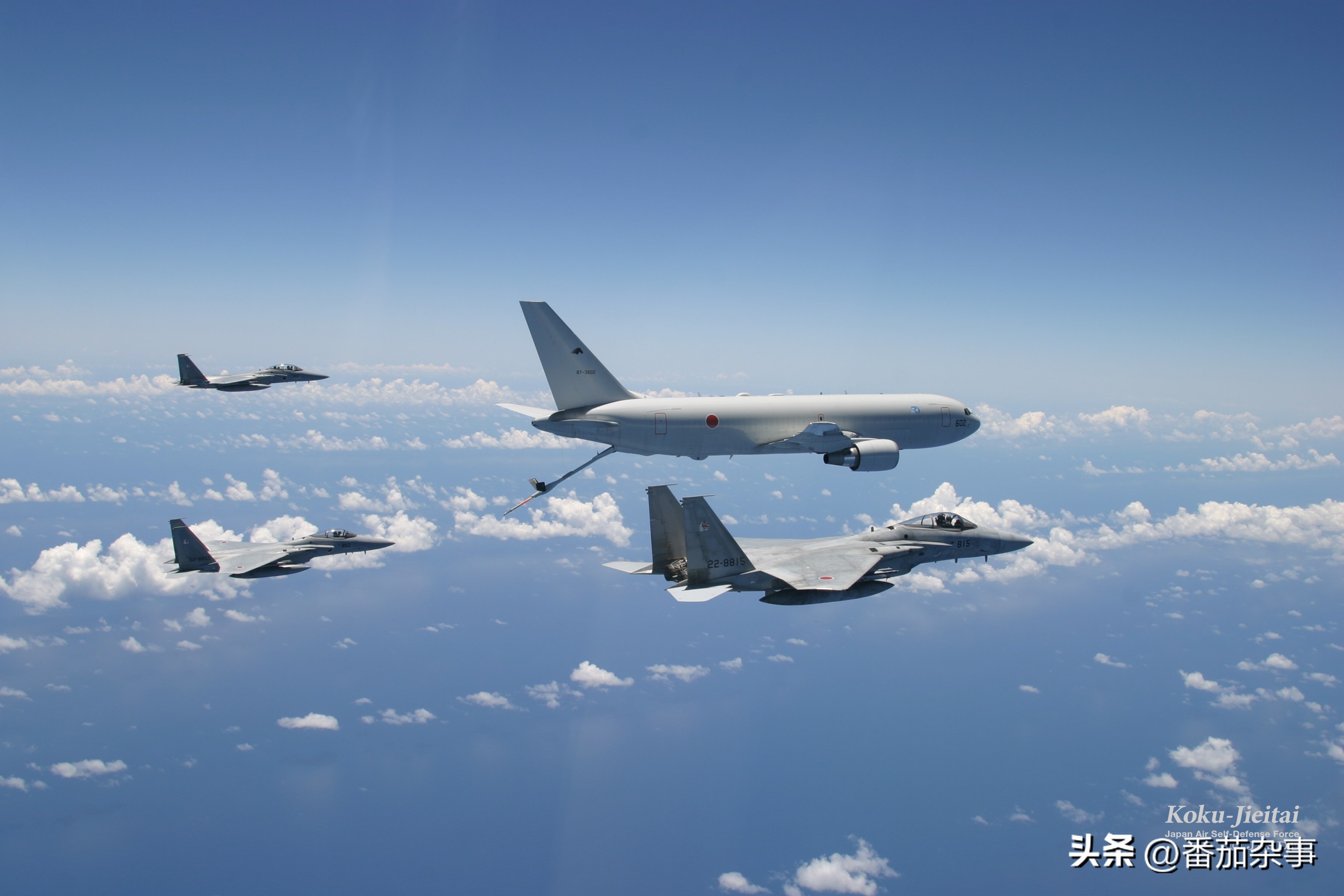 空自航程倍增器KC-767空中加油机（图集）
