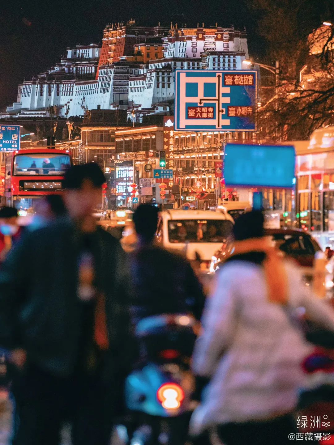 去布达拉宫拍照拍哪几个景点最好,西藏拍摄布达拉宫最佳地点