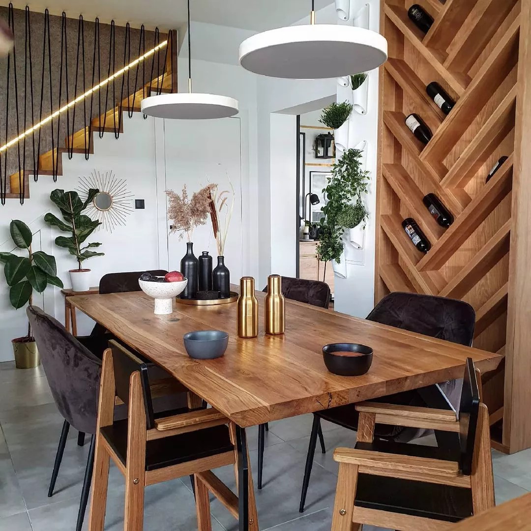 大户型轻奢餐桌椅搭配,今年最流行的餐桌椅组合