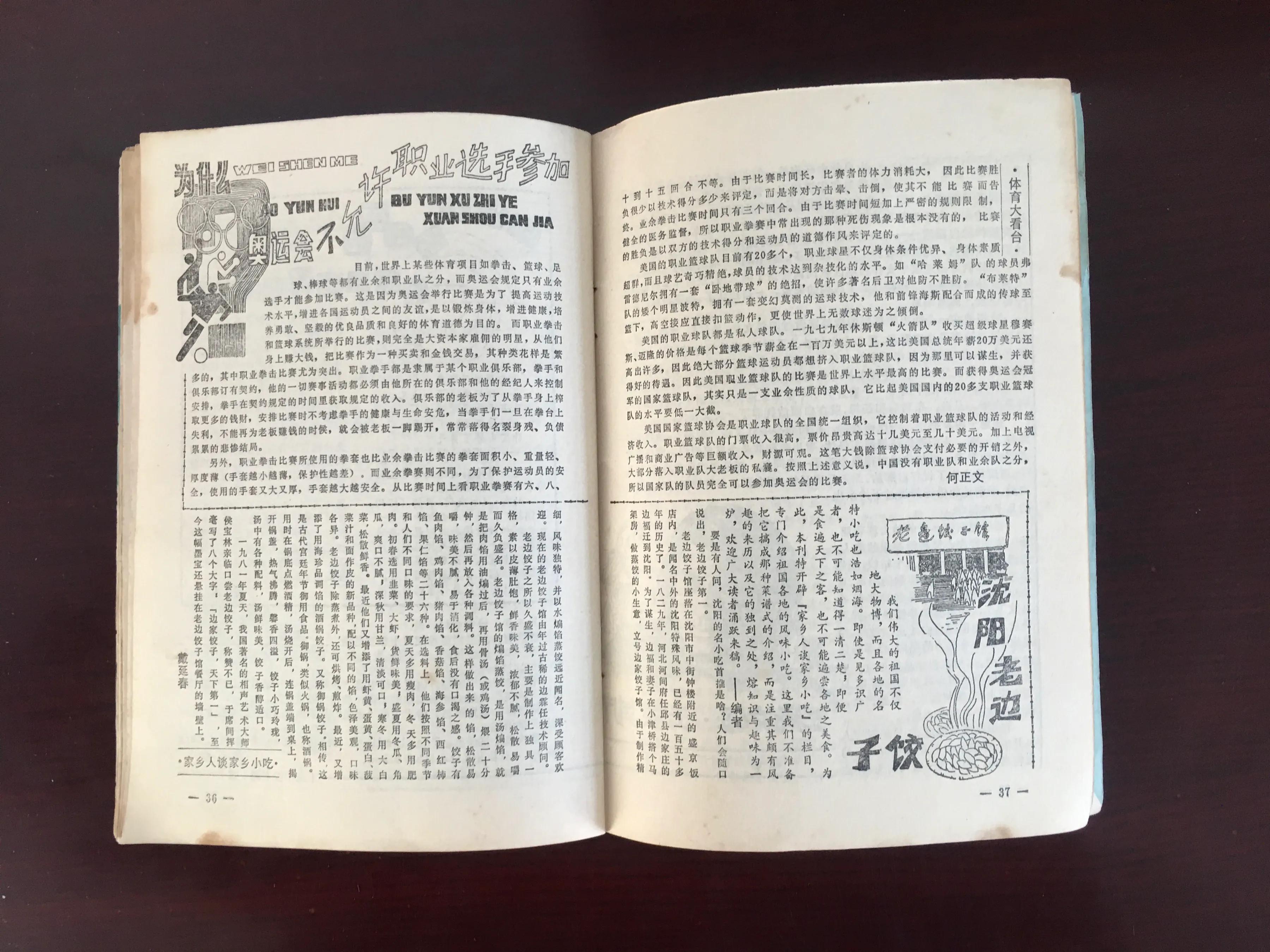 1995年的辽宁青年,辽宁青年1985年封面