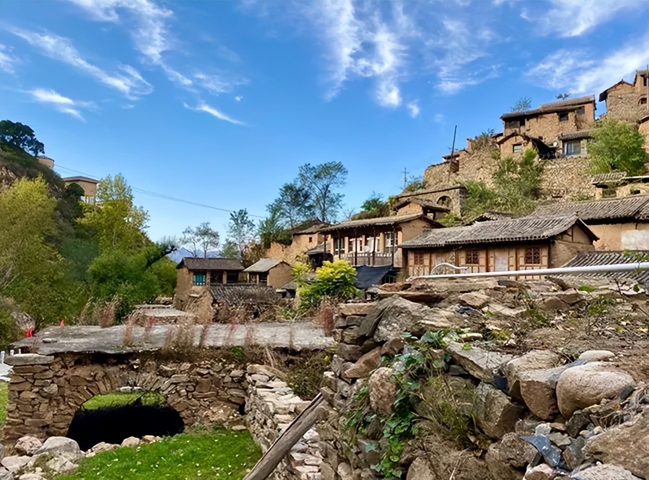 大汖古村简介,千年古村绝美大汖