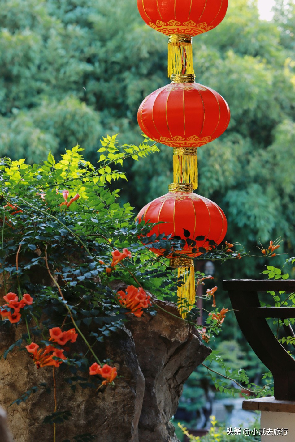 南京瞻园汉服摄影,南京瞻园园林山水布局