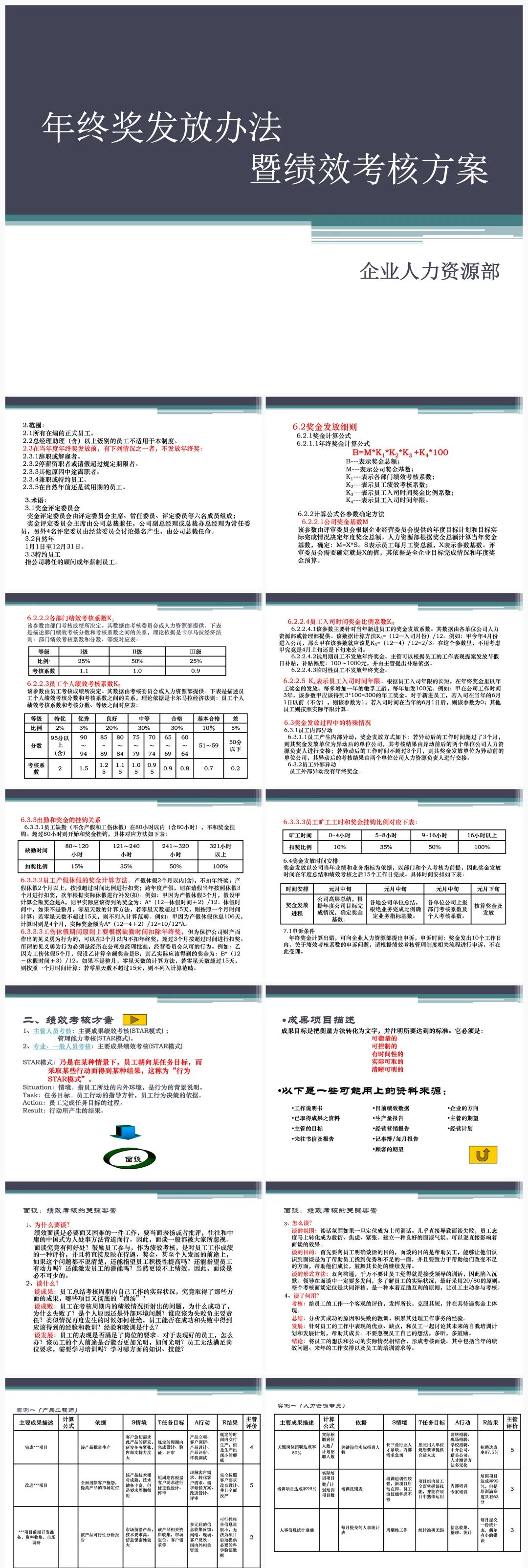 年终奖分配方案案例,最新年终奖分配比例