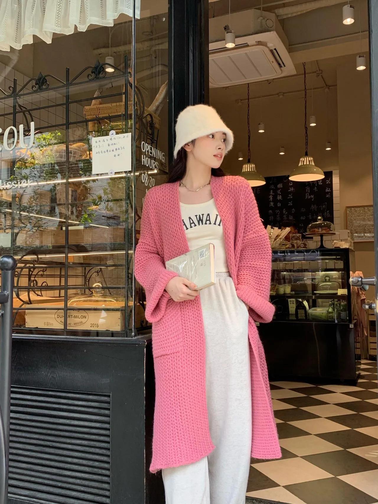 秋天时尚开衫毛衣,秋天慵懒风开衫毛衣推荐