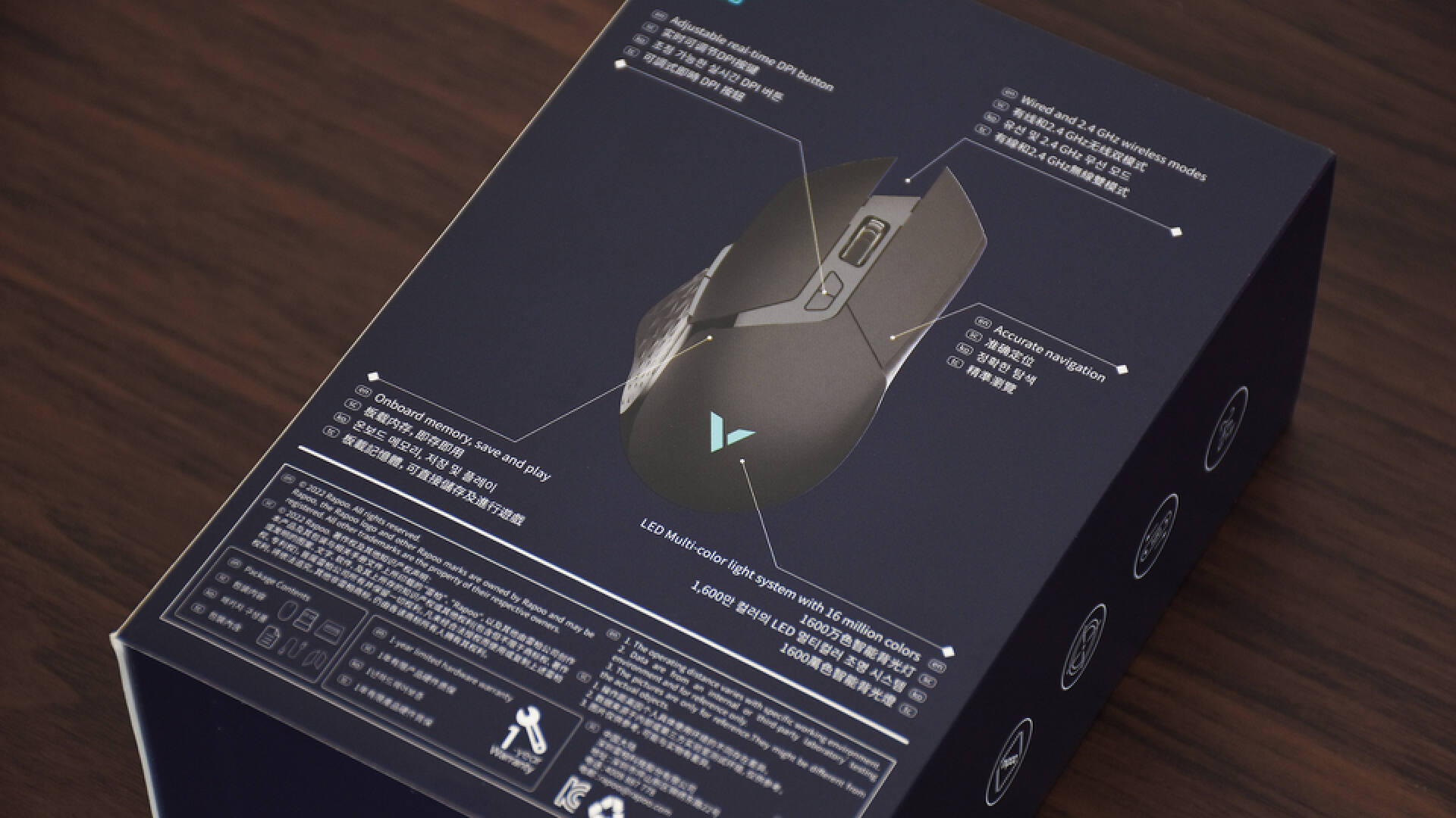 雷柏v3游戏鼠标怎么样,全能电竞鼠标雷柏v30w开箱