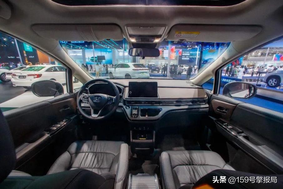 本田奥德赛2024至尊版黑色,2024车展本田奥德赛