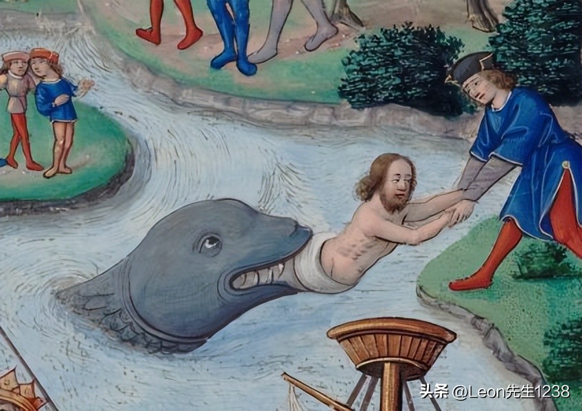 奇葩的中世纪画,欧洲大师绘画手稿欣赏