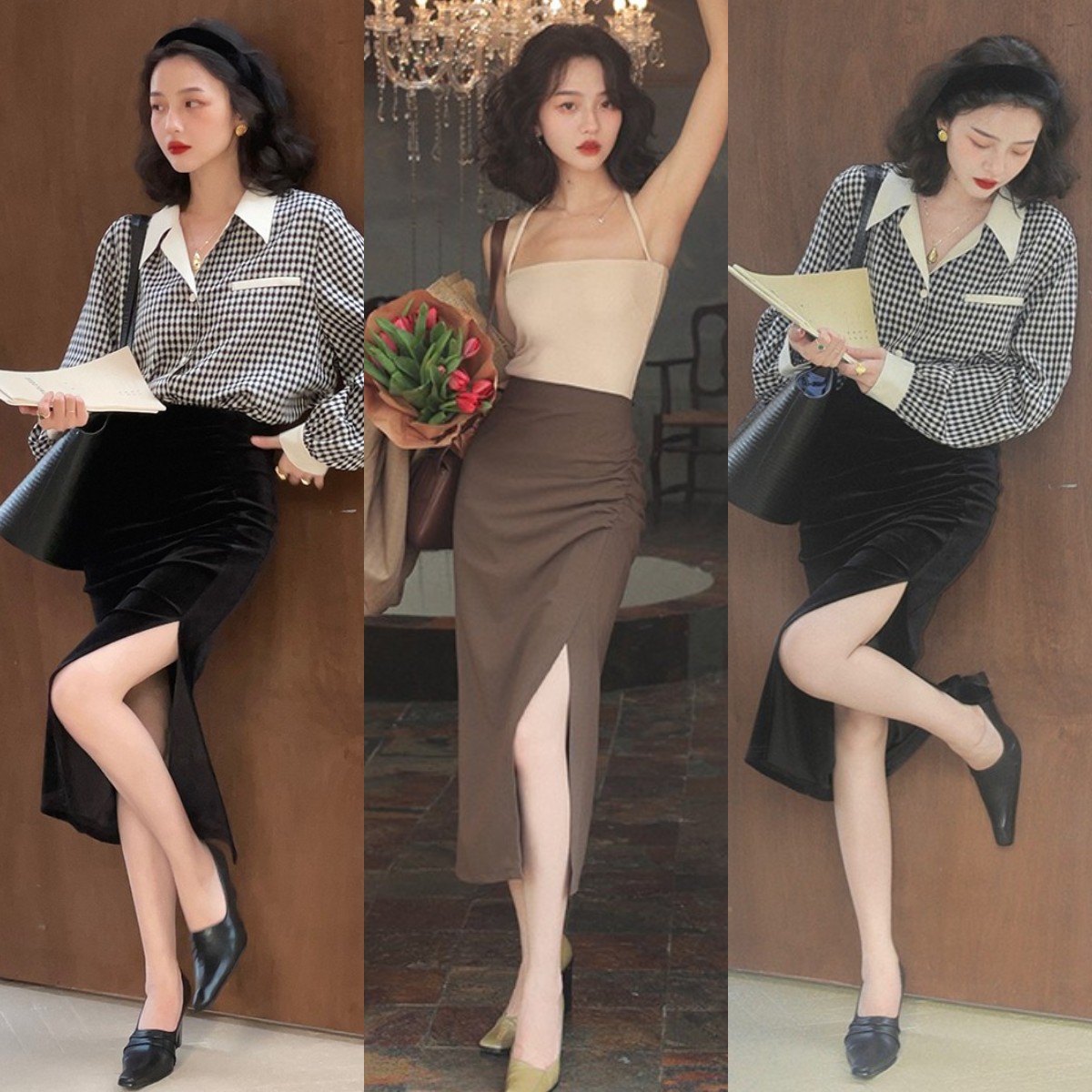 腿粗包臀裙怎么搭配,大屁股穿包臀裙怎么搭配