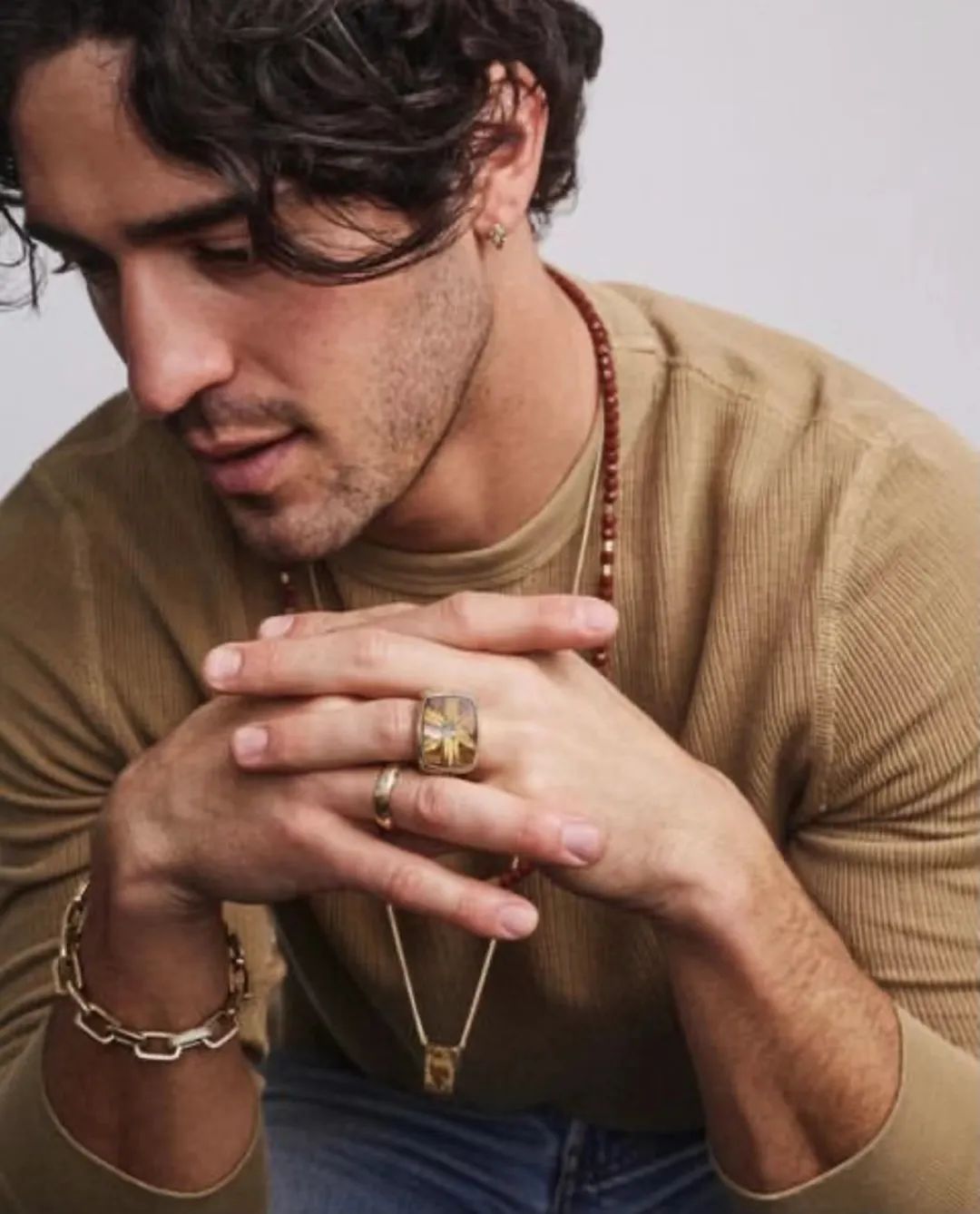 最适合戴首饰的男人,最会戴珠宝的男人