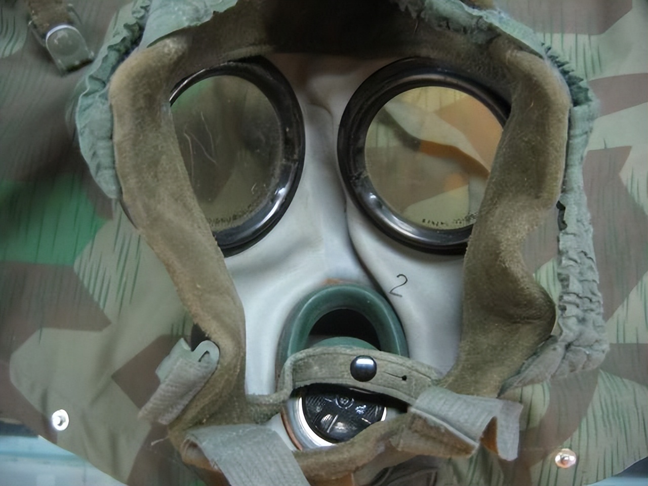 m38防毒面具复制品,德军m38防毒面具