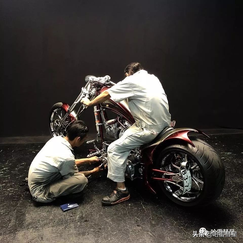 终极炸街利器！300宽胎定制Chopper