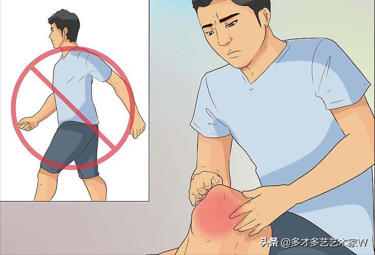 怎么样能缓解膝盖扭伤,膝盖扭伤伸直就疼