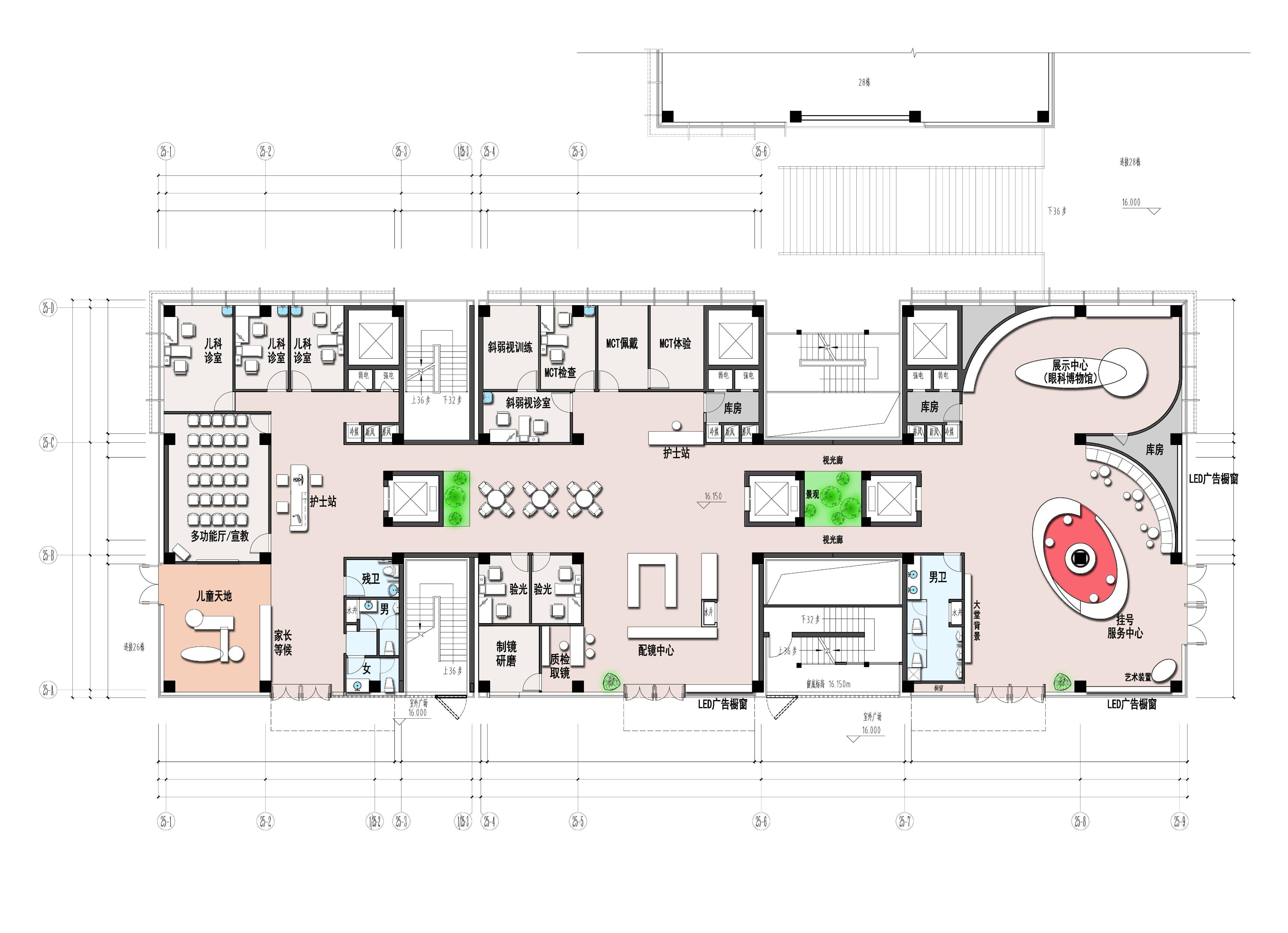 文华东方设计/深圳前海MOU眼科医院设计