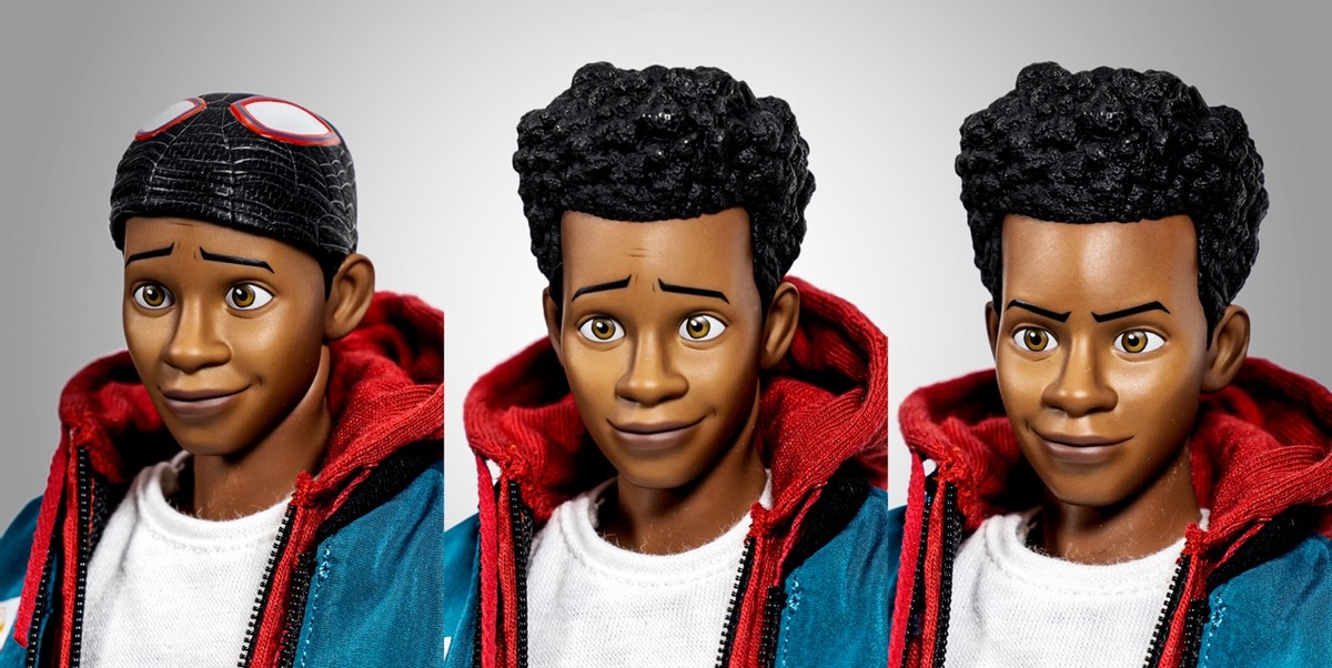 3头雕2套衣服，这个小黑蛛太好玩了：HotToys平行宇宙版迈尔斯