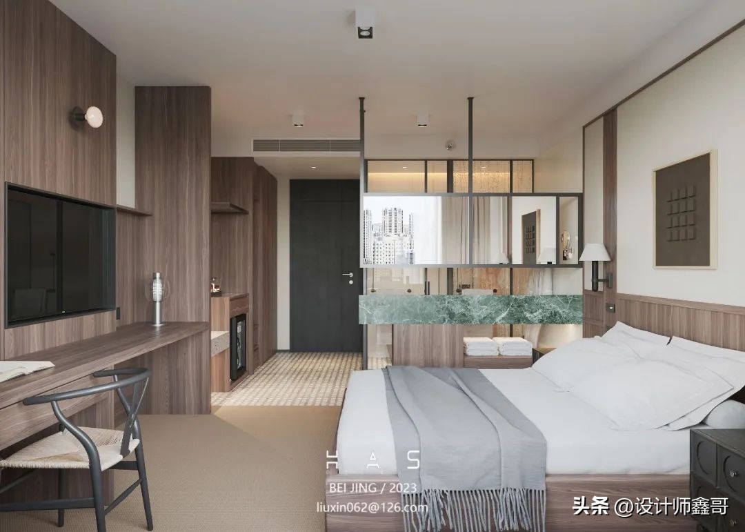 北京轻奢风酒店设计,北京燕山大酒店