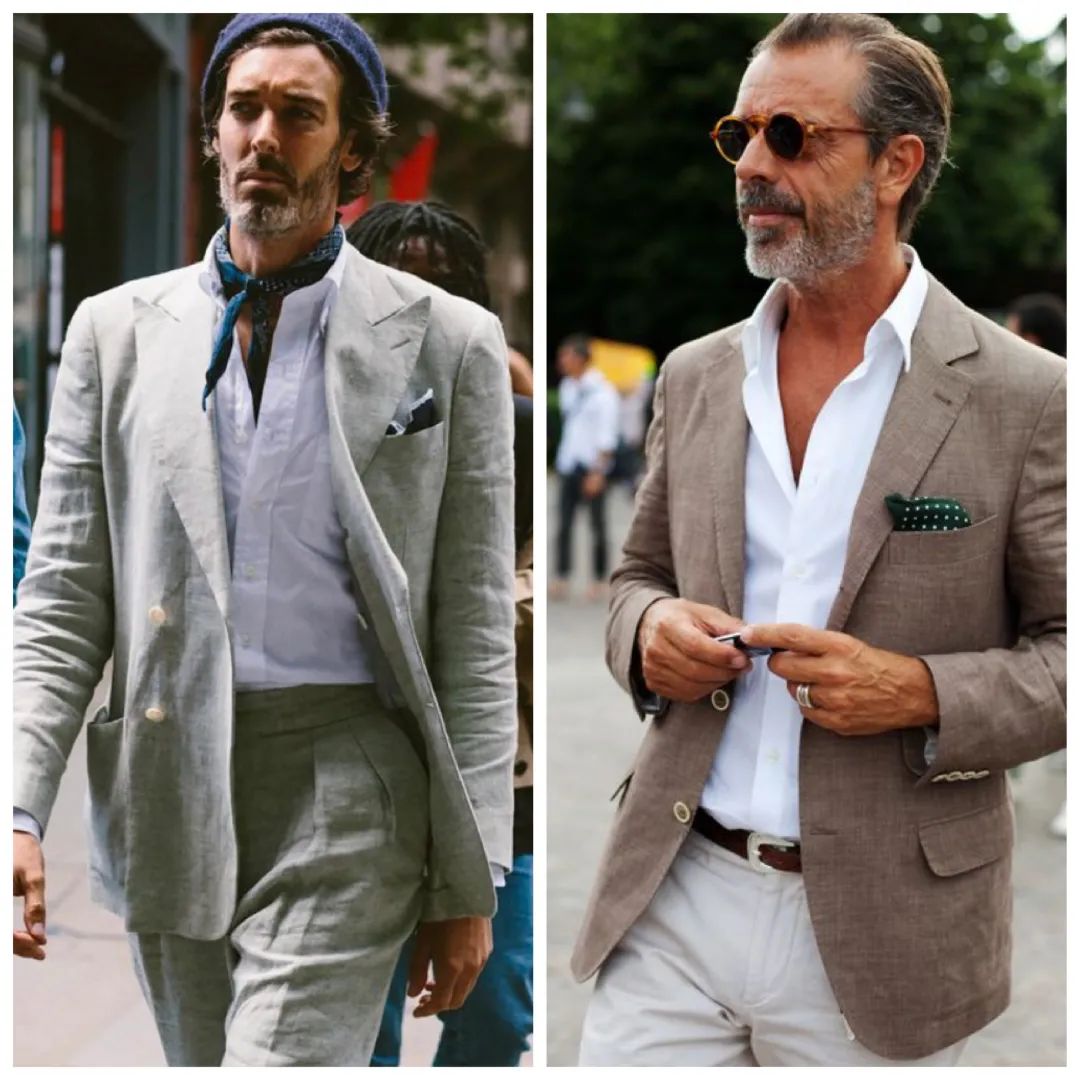 男士夏天亚麻,为什么有钱人都喜欢穿棉麻