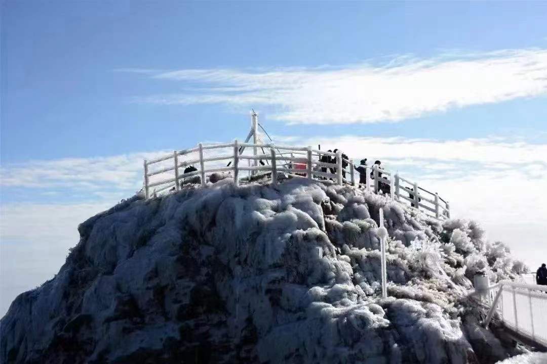 2021连州金子山雾凇观赏时间,广州金子山雾凇