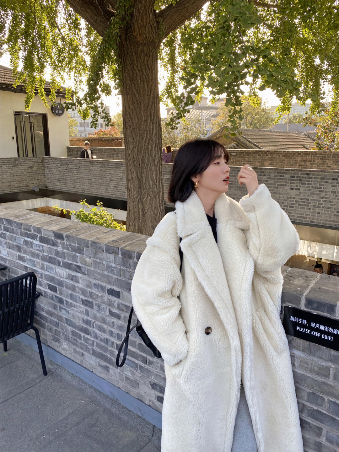 秋冬季高级感羊羔绒外套慵懒风,软糯糯羊羔绒外套