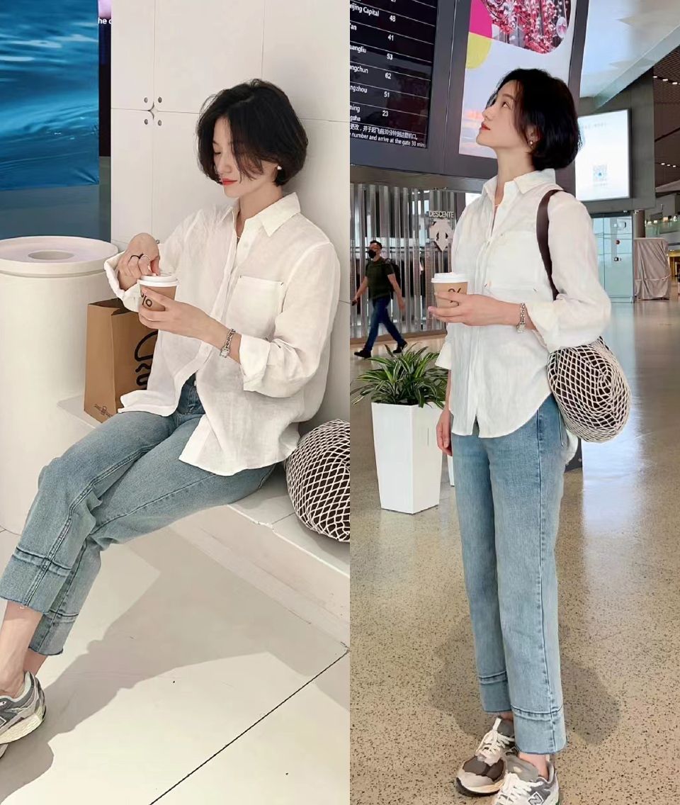 40岁女士气质高端穿搭夏季淡雅,40到50岁女人夏季拉链裙连衣裙