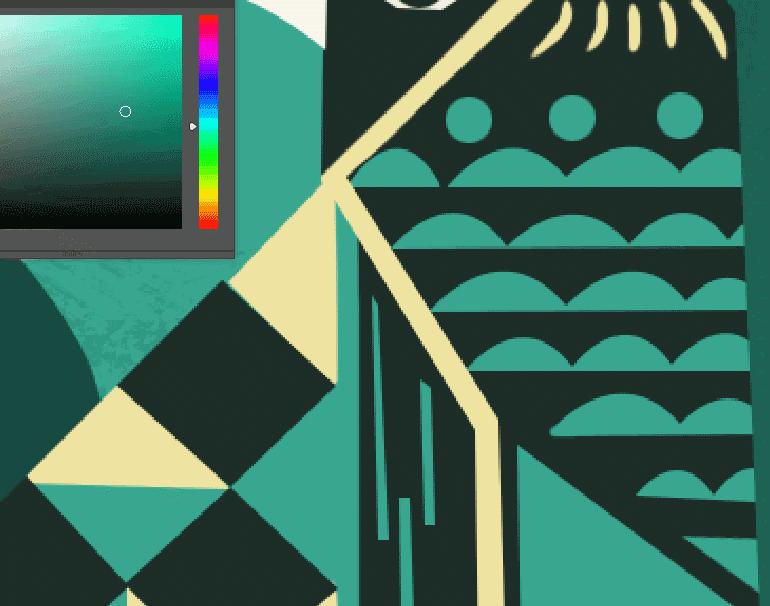 如何画插画感的画,来来绘画