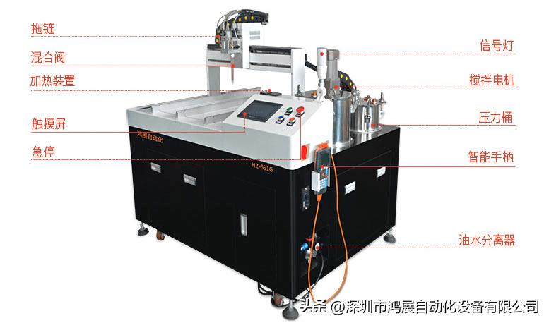 点胶灌胶自动化设备,接线盒自动包装机