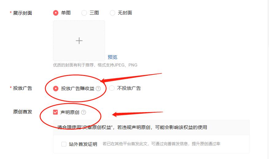 头条文章是怎么赚取收益的,电脑端头条怎样发布作品才有收益