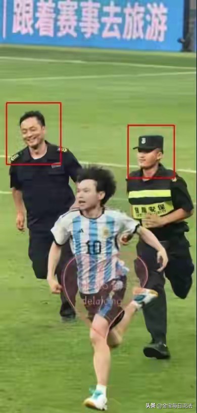 梅西被球迷拥抱怎么处罚的,梅西不要为难