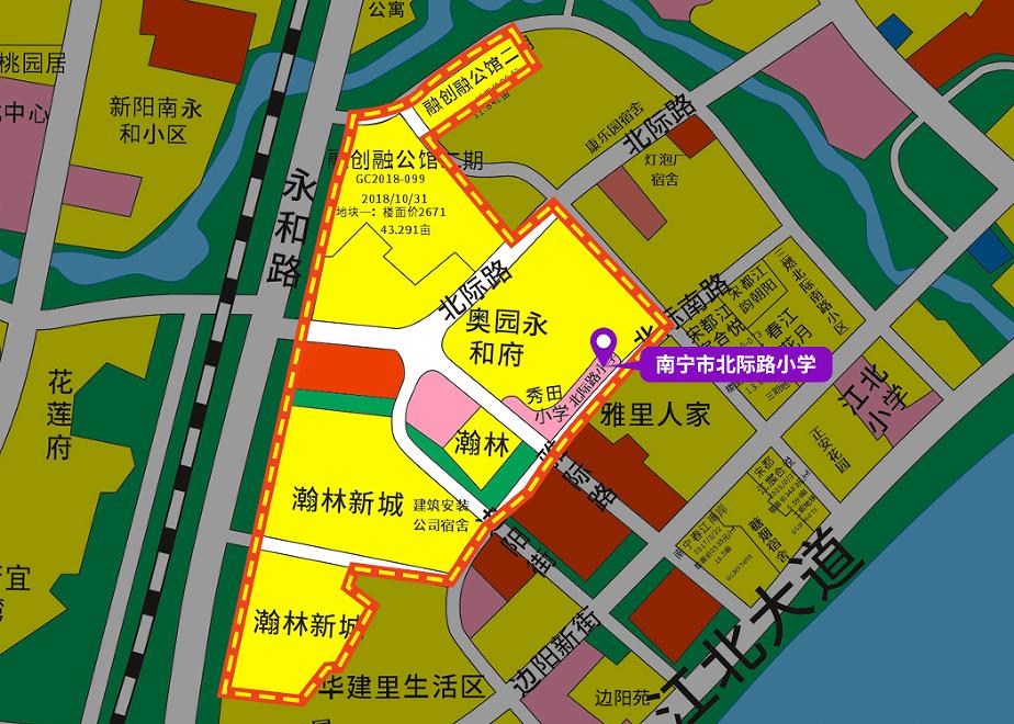 西乡塘区小学地段划分,2021西乡塘区小学划分