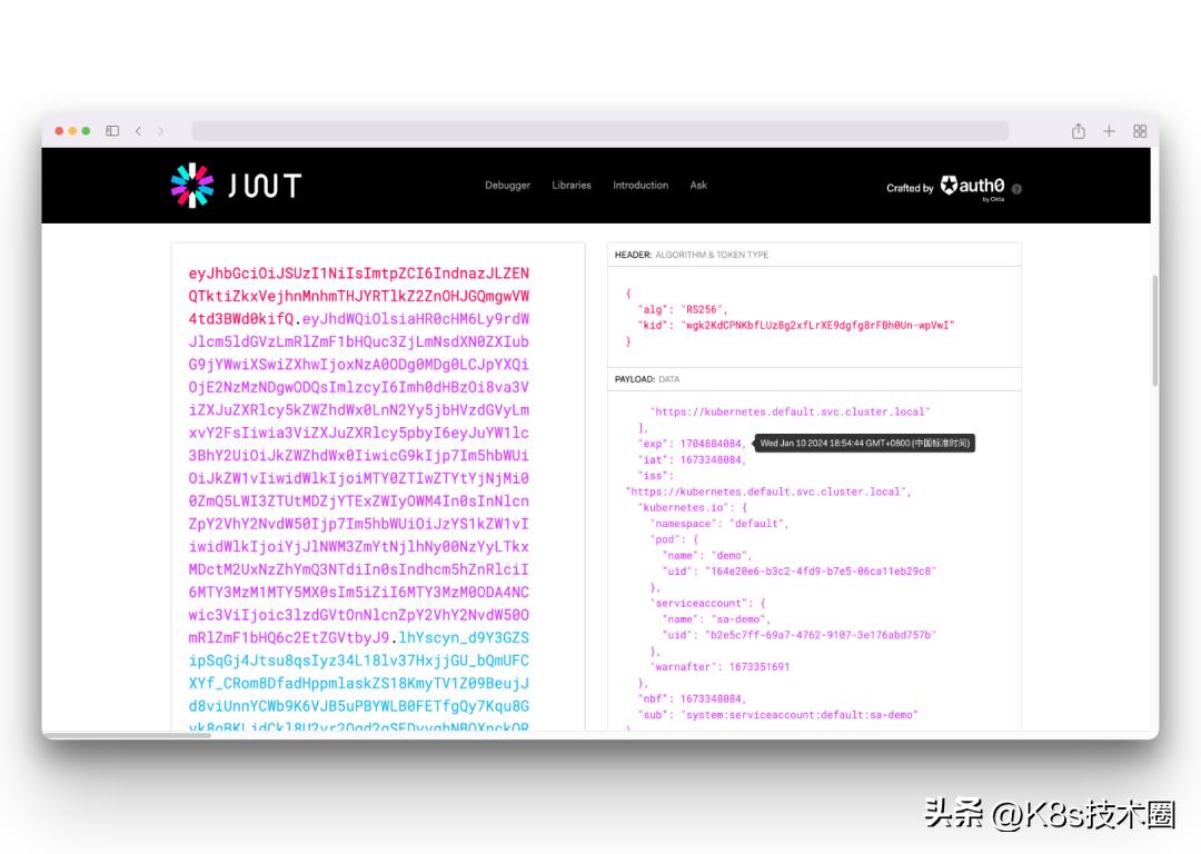 ServiceAccountToken在不同K8s版本中的使用